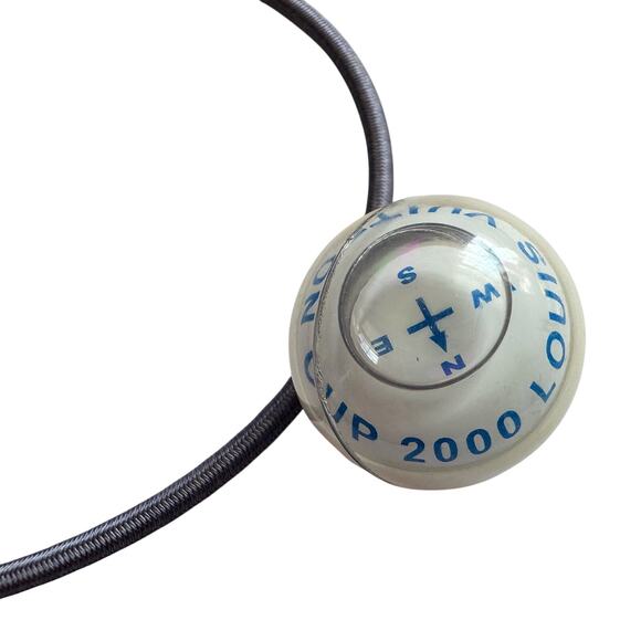 Louis Vuitton Cup 2000 Compass Necklace -Blue - Picture 1 of 13